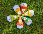 Flower Gnome Keychain — Crochet Pattern