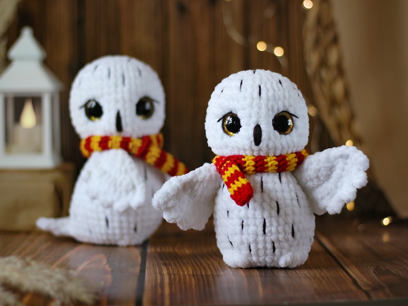Lumi the Snowy Owl — Crochet Pattern