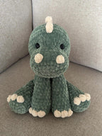 Sitting Dinosaur — Crochet Pattern
