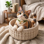 Realistic Tabby Cat — Crochet Pattern
