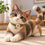 Realistic Tabby Cat — Crochet Pattern