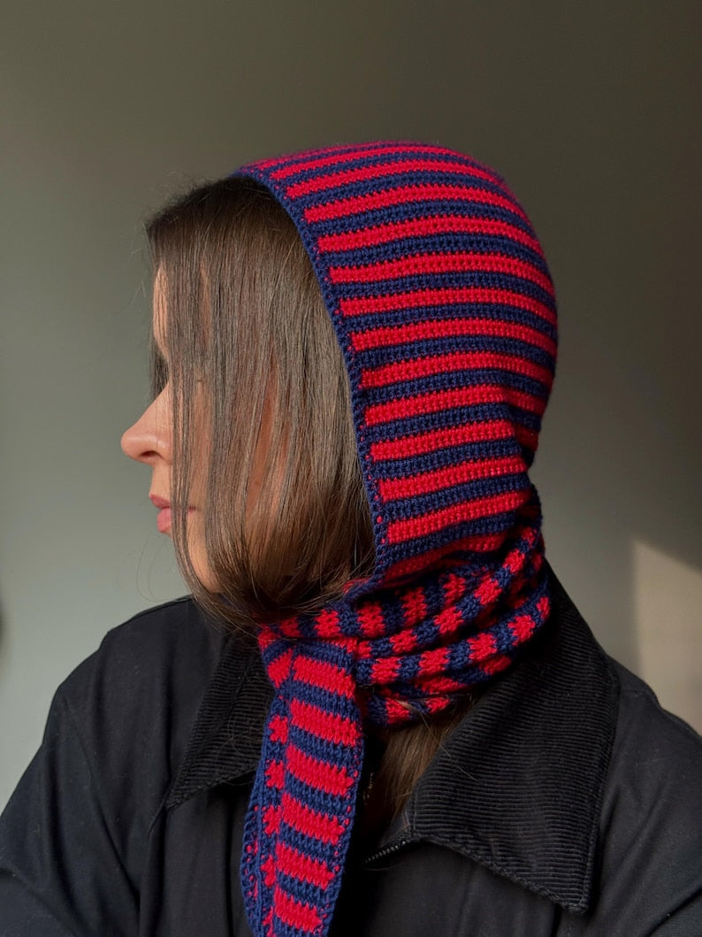 Hooded Scarf — Crochet Pattern